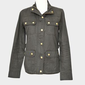 J.CREW Women's Olive Green Utility / Field Jacket Size XS
